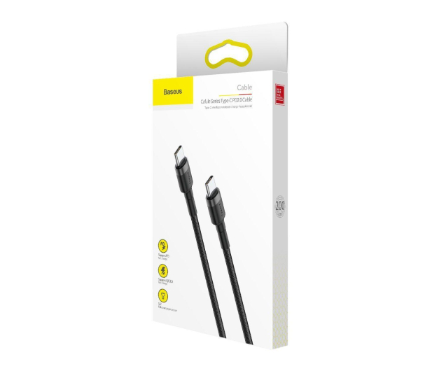 Baseus USB-C - USB-C (PD 60W, 2m) - 691564 - zdjęcie 3